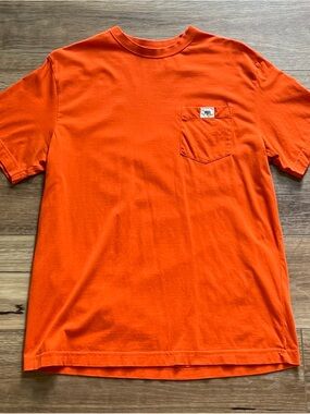 The Normal Brand Orange Pocket Tee - Short Sleeve Crew men’s medium